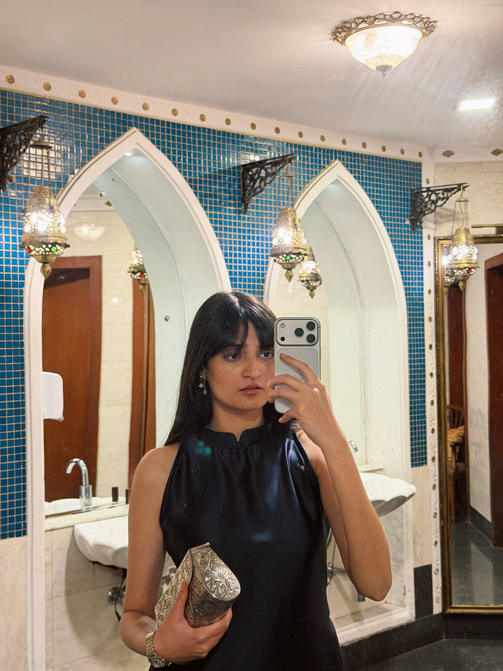 The Midnight Muse Satin Co-ord Set