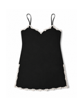 Roma | Lace Detailed Black Kurti